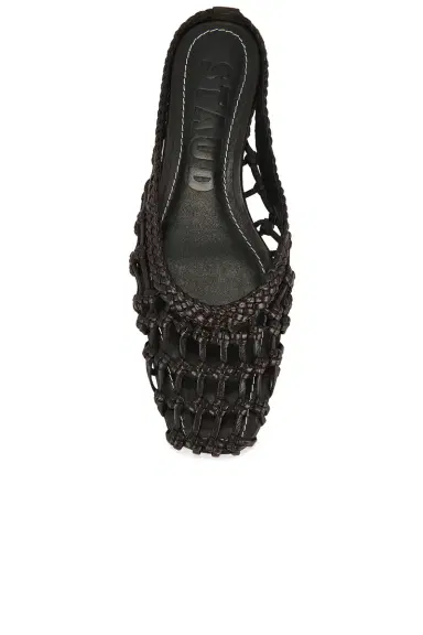 Staud Otto Hand-Knotted Flat Mule | Thumbnail 4 Staud Otto Hand-Knotted Flat Mule | Thumbnail 4