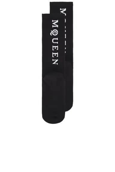 Alexander McQueen Logo Socks | Thumbnail 4 Alexander McQueen Logo Socks | Thumbnail 4