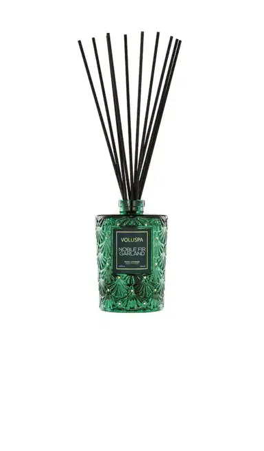 Voluspa Noble Fir Garland Reed Diffuser | Thumbnail 2 Voluspa Noble Fir Garland Reed Diffuser | Thumbnail 2