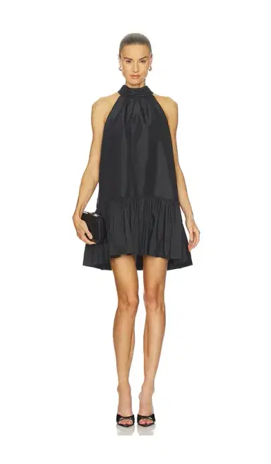Simkhai Hope Bow Tie Mini Dress | Thumbnail 1 Simkhai Hope Bow Tie Mini Dress | Thumbnail 1