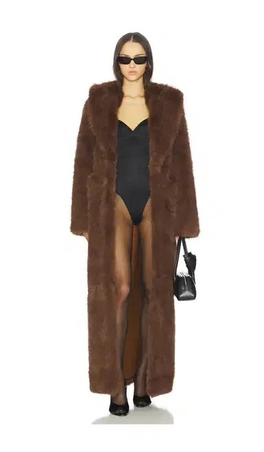 Lovers and Friends Vincent Faux Fur Coat | Thumbnail 1 Lovers and Friends Vincent Faux Fur Coat | Thumbnail 1