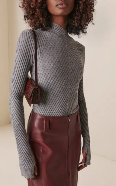 Victoria Beckham Georgia Merino Wool Sweater | Thumbnail 2 Victoria Beckham Georgia Merino Wool Sweater | Thumbnail 2