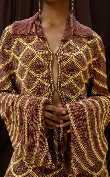 Kilentar Iriri Hand-Beaded Top | Thumbnail 4 Kilentar Iriri Hand-Beaded Top | Thumbnail 4