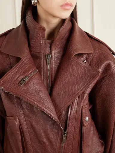 Isabel Marant Aneli Layered Textured-leather Jacket | Thumbnail 5 Isabel Marant Aneli Layered Textured-leather Jacket | Thumbnail 5