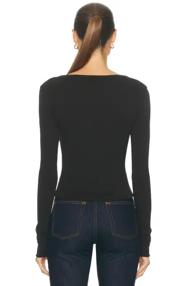 GRLFRND Hook & Eye Long Sleeve Tee | Thumbnail 5 GRLFRND Hook & Eye Long Sleeve Tee | Thumbnail 5