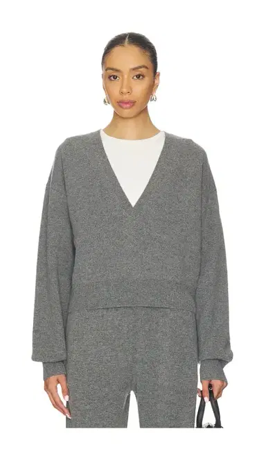 EAVES Lonne Deep V-neck Sweater | Thumbnail 1 EAVES Lonne Deep V-neck Sweater | Thumbnail 1