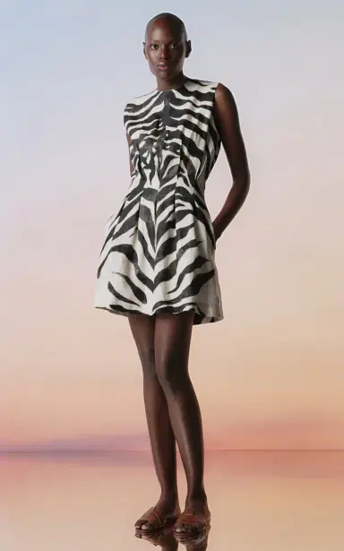 ANDRES OTALORA Karibu Linen Mini Dress | Thumbnail 5 ANDRES OTALORA Karibu Linen Mini Dress | Thumbnail 5
