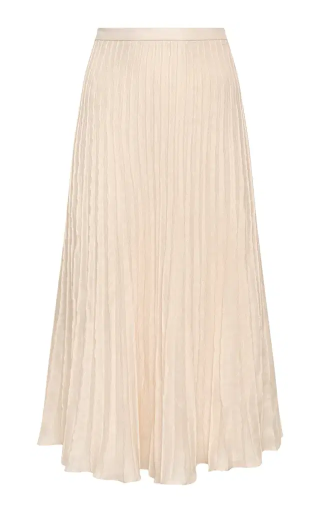 Saana Pleated Linen Maxi Skirt Saana Pleated Linen Maxi Skirt