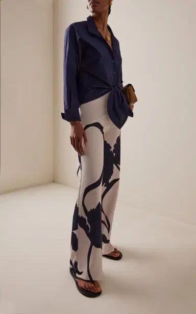 ANDRES OTALORA Adira Scuba Wide-Leg Pants | Thumbnail 2 ANDRES OTALORA Adira Scuba Wide-Leg Pants | Thumbnail 2