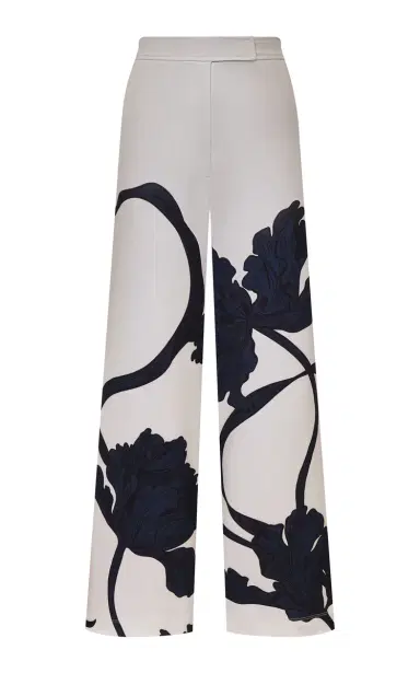 ANDRES OTALORA Adira Scuba Wide-Leg Pants | Thumbnail 1 ANDRES OTALORA Adira Scuba Wide-Leg Pants | Thumbnail 1