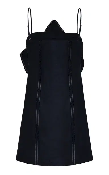 ANDRES OTALORA Donde Nace Embellished Linen Mini Dress | Thumbnail 3 ANDRES OTALORA Donde Nace Embellished Linen Mini Dress | Thumbnail 3