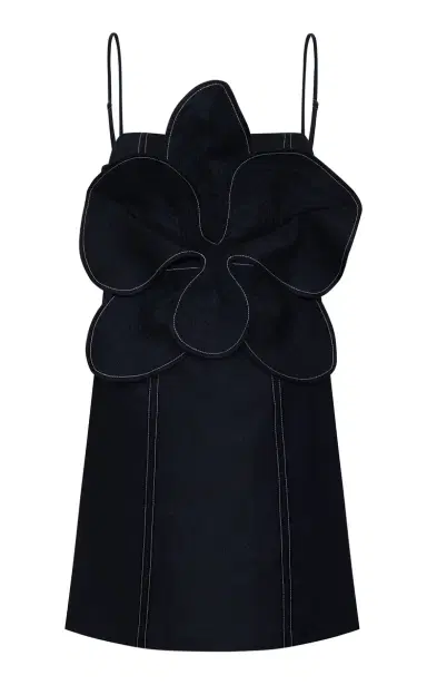 ANDRES OTALORA Donde Nace Embellished Linen Mini Dress | Thumbnail 4 ANDRES OTALORA Donde Nace Embellished Linen Mini Dress | Thumbnail 4