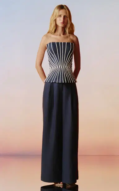 ANDRES OTALORA Silencio del Sol Embroidered Linen Top | Thumbnail 2 ANDRES OTALORA Silencio del Sol Embroidered Linen Top | Thumbnail 2