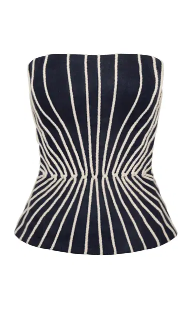 ANDRES OTALORA Silencio del Sol Embroidered Linen Top | Thumbnail 5 ANDRES OTALORA Silencio del Sol Embroidered Linen Top | Thumbnail 5
