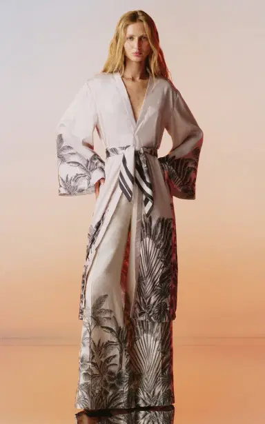 ANDRES OTALORA Eos Printed Robe | Thumbnail 3 ANDRES OTALORA Eos Printed Robe | Thumbnail 3