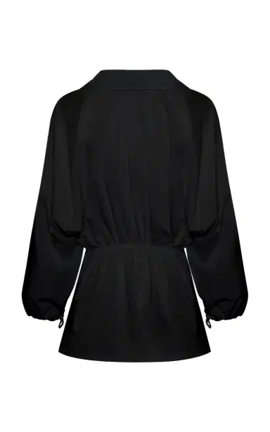 ANDRES OTALORA Amadamia Tie-Detailed Stretch-Cotton Blouse | Thumbnail 5 ANDRES OTALORA Amadamia Tie-Detailed Stretch-Cotton Blouse | Thumbnail 5