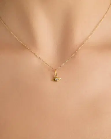 Jennifer Fisher Evil Eye Necklace | Thumbnail 2 Jennifer Fisher Evil Eye Necklace | Thumbnail 2