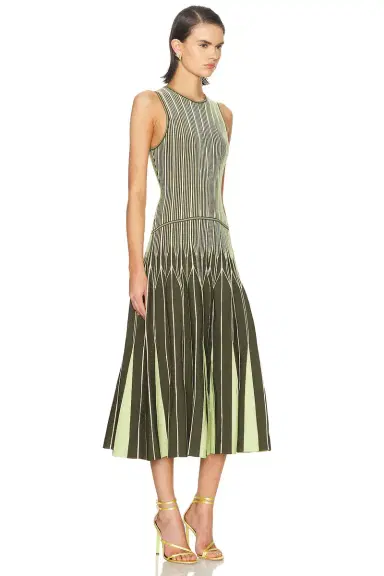 SIMKHAI Oaklen Midi Dress | Thumbnail 2 SIMKHAI Oaklen Midi Dress | Thumbnail 2