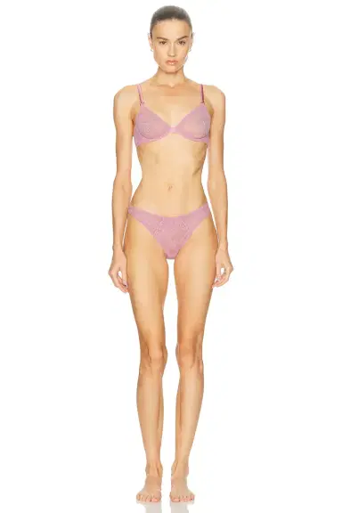 Fleur du Mal Le Stretch Demi Bra | Thumbnail 4 Fleur du Mal Le Stretch Demi Bra | Thumbnail 4