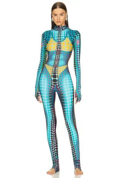 Jean Paul Gaultier High Neck Hooded Jumpsuit | Thumbnail 2 Jean Paul Gaultier High Neck Hooded Jumpsuit | Thumbnail 2
