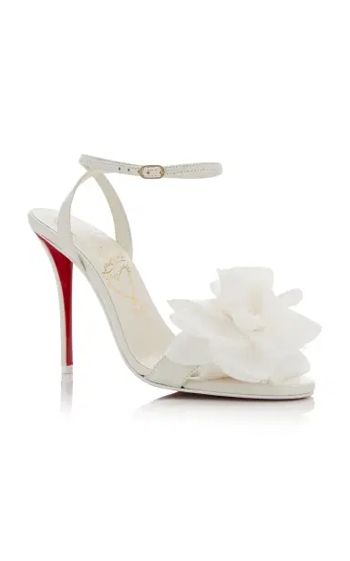Christian Louboutin Miss Z Flora 100mm Leather Sandals | Thumbnail 4 Christian Louboutin Miss Z Flora 100mm Leather Sandals | Thumbnail 4