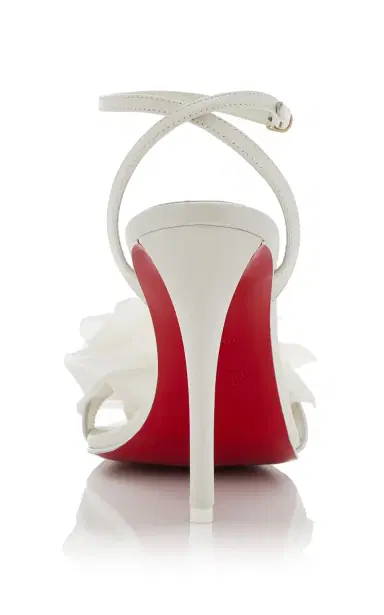 Christian Louboutin Miss Z Flora 100mm Leather Sandals | Thumbnail 5 Christian Louboutin Miss Z Flora 100mm Leather Sandals | Thumbnail 5