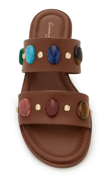 Gianvito Rossi Pasha Leather Sandals | Thumbnail 3 Gianvito Rossi Pasha Leather Sandals | Thumbnail 3