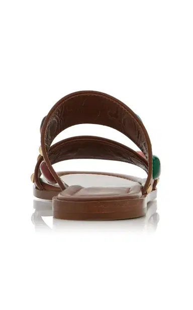 Gianvito Rossi Pasha Leather Sandals | Thumbnail 5 Gianvito Rossi Pasha Leather Sandals | Thumbnail 5