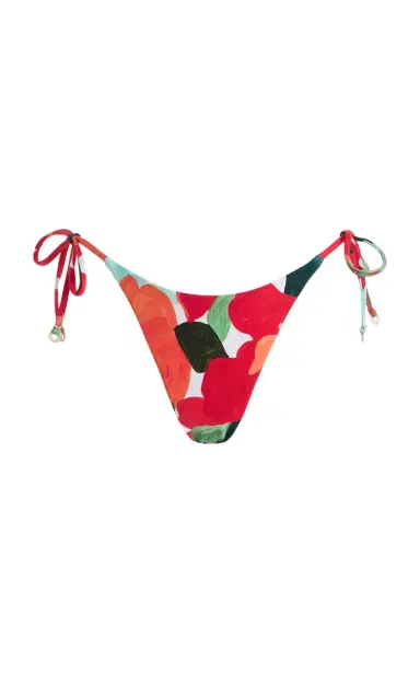 Zulu & Zephyr Floral Retro Tie Bikini Brief | Thumbnail 5 Zulu & Zephyr Floral Retro Tie Bikini Brief | Thumbnail 5