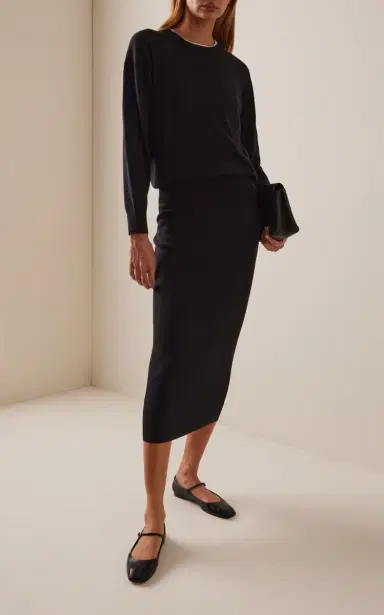 High Sport Cassidy Wool Midi Skirt | Thumbnail 3 High Sport Cassidy Wool Midi Skirt | Thumbnail 3