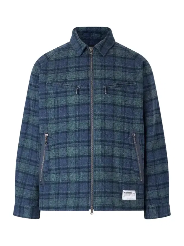 Padded Checked Cotton-Drill Blouson Jacket - Men Padded Checked Cotton-Drill Blouson Jacket - Men
