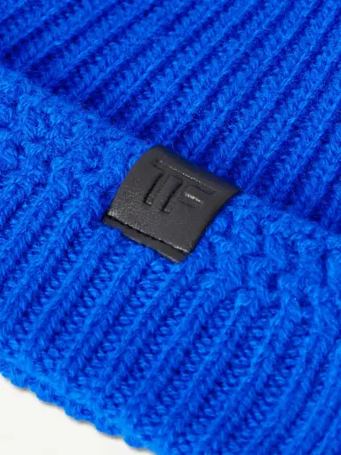 Tom Ford Ribbed Cashmere Beanie - Men | Thumbnail 3 Tom Ford Ribbed Cashmere Beanie - Men | Thumbnail 3