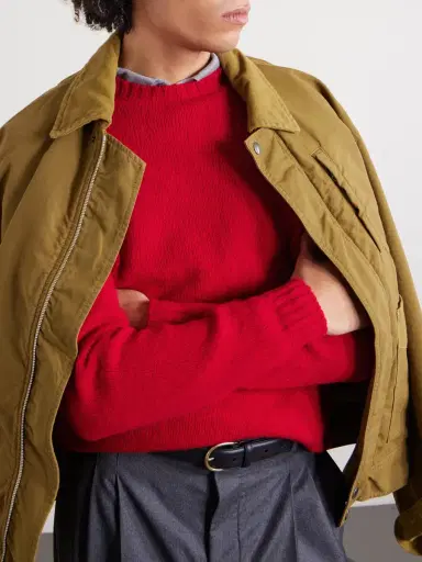 William Lockie Virgin Wool Sweater - Men | Thumbnail 5 William Lockie Virgin Wool Sweater - Men | Thumbnail 5