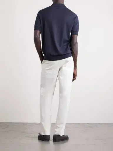 Lardini Cotton Polo Shirt - Men | Thumbnail 4 Lardini Cotton Polo Shirt - Men | Thumbnail 4