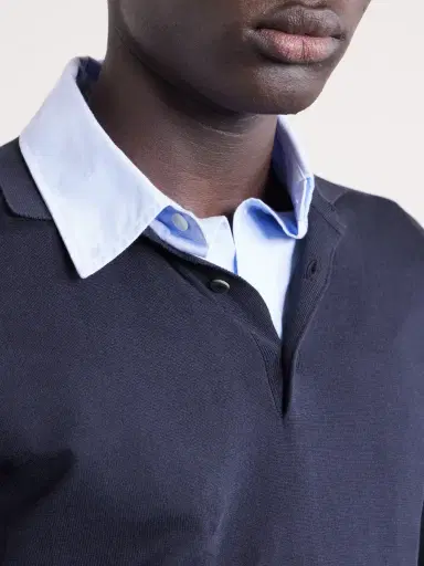 Lardini Cotton Polo Shirt - Men | Thumbnail 5 Lardini Cotton Polo Shirt - Men | Thumbnail 5