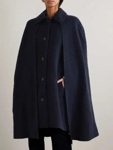 TOTEME Wool-felt Coat | Thumbnail 3 TOTEME Wool-felt Coat | Thumbnail 3
