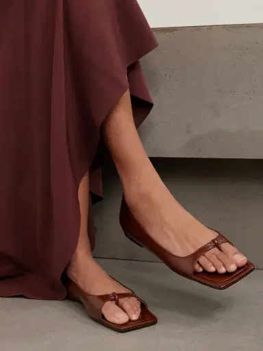 St. Agni 90s Crinkled Patent-leather Pumps | Thumbnail 2 St. Agni 90s Crinkled Patent-leather Pumps | Thumbnail 2