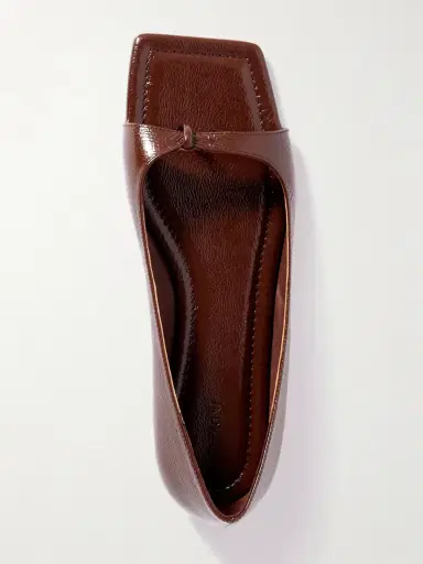 St. Agni 90s Crinkled Patent-leather Pumps | Thumbnail 5 St. Agni 90s Crinkled Patent-leather Pumps | Thumbnail 5