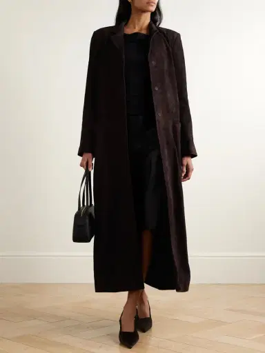 St. Agni Suede Coat | Thumbnail 2 St. Agni Suede Coat | Thumbnail 2