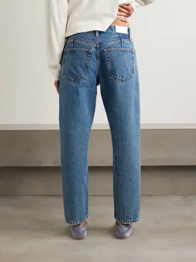 RE/DONE The Ollie High-rise Straight-leg Organic Jeans | Thumbnail 4 RE/DONE The Ollie High-rise Straight-leg Organic Jeans | Thumbnail 4
