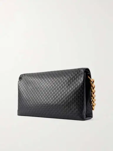 Gucci Chain-detailed Logo-debossed Leather Shoulder Bag | Thumbnail 4 Gucci Chain-detailed Logo-debossed Leather Shoulder Bag | Thumbnail 4