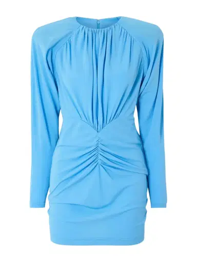 Stella McCartney Ruched Jersey Mini Dress | Thumbnail 1 Stella McCartney Ruched Jersey Mini Dress | Thumbnail 1