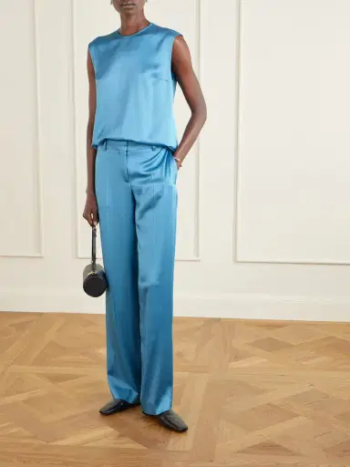 Stella McCartney Darted Satin Top | Thumbnail 2 Stella McCartney Darted Satin Top | Thumbnail 2