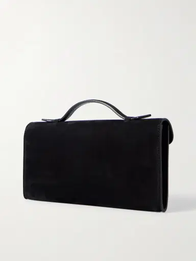 Métier Edge Embellished Nubuck Clutch | Thumbnail 3 Métier Edge Embellished Nubuck Clutch | Thumbnail 3