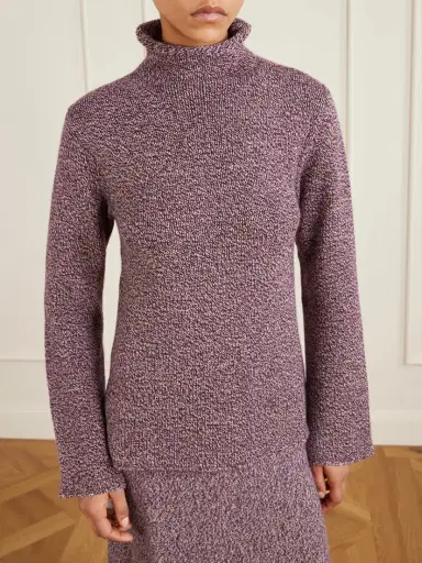 The Elder Statesman Flow Cashmere Turtleneck Sweater | Thumbnail 3 The Elder Statesman Flow Cashmere Turtleneck Sweater | Thumbnail 3