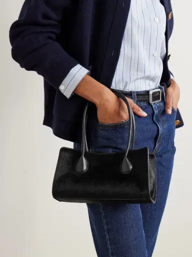 LIÉ STUDIO The Lou Calf Hair Shoulder Bag | Thumbnail 2 LIÉ STUDIO The Lou Calf Hair Shoulder Bag | Thumbnail 2