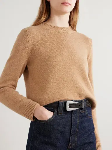 Khaite Lucca Suede Belt | Thumbnail 2 Khaite Lucca Suede Belt | Thumbnail 2