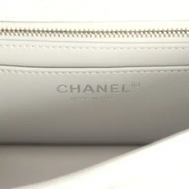 Chanel Chanel Mini CC Crush Flap Bag Silver Metallic Caviar Silver Hardware | Thumbnail 10 Chanel Chanel Mini CC Crush Flap Bag Silver Metallic Caviar Silver Hardware | Thumbnail 10