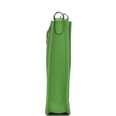 HERMÈS Hermes Evelyne TPM Vert Yucca Clemence Palladium Hardware | Thumbnail 3 HERMÈS Hermes Evelyne TPM Vert Yucca Clemence Palladium Hardware | Thumbnail 3