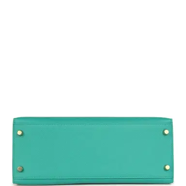 HERMÈS Hermes Kelly Sellier 28 Vert Jade Epsom Gold Hardware | Thumbnail 6 HERMÈS Hermes Kelly Sellier 28 Vert Jade Epsom Gold Hardware | Thumbnail 6